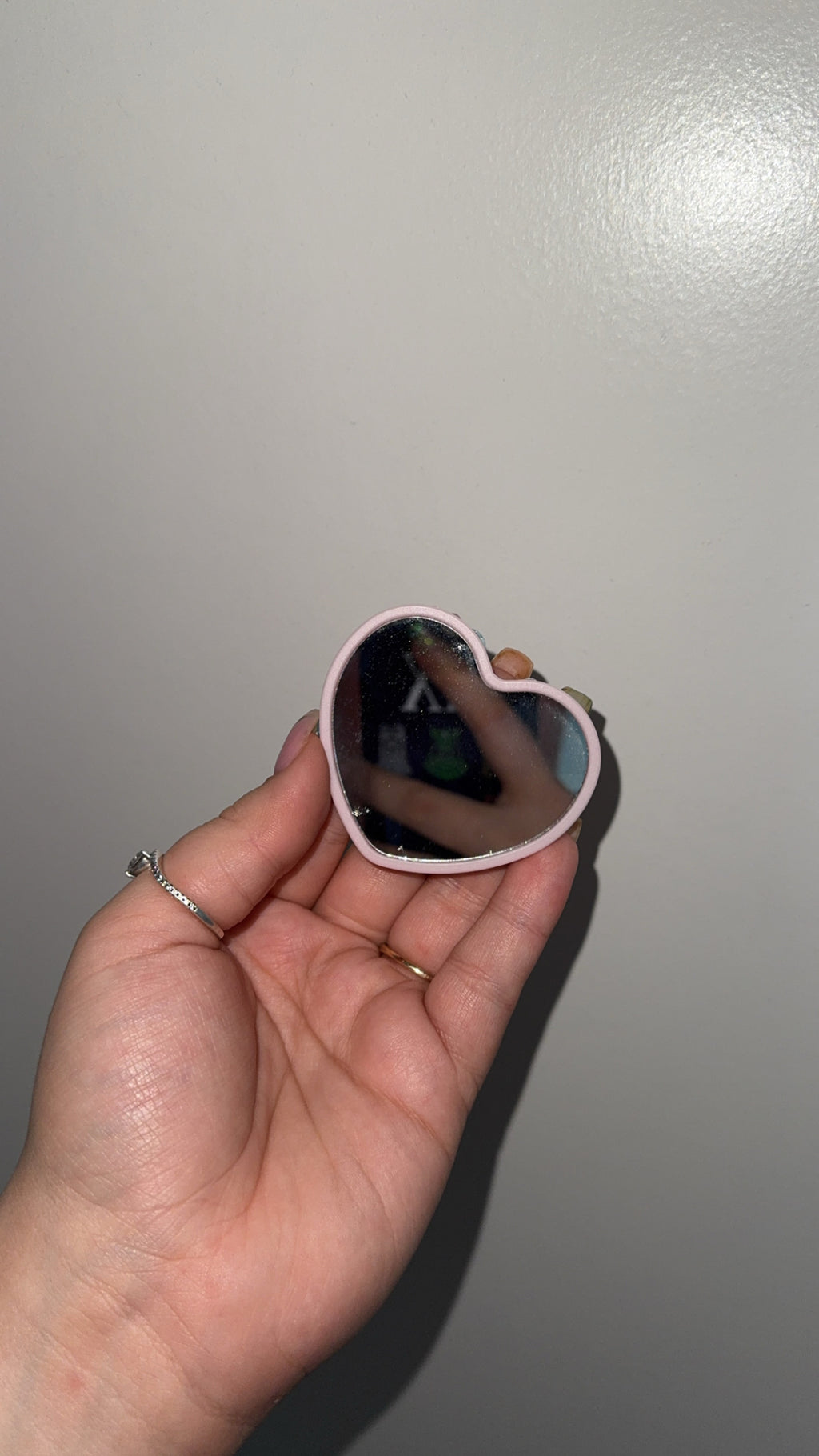 Rhinestoned mirror